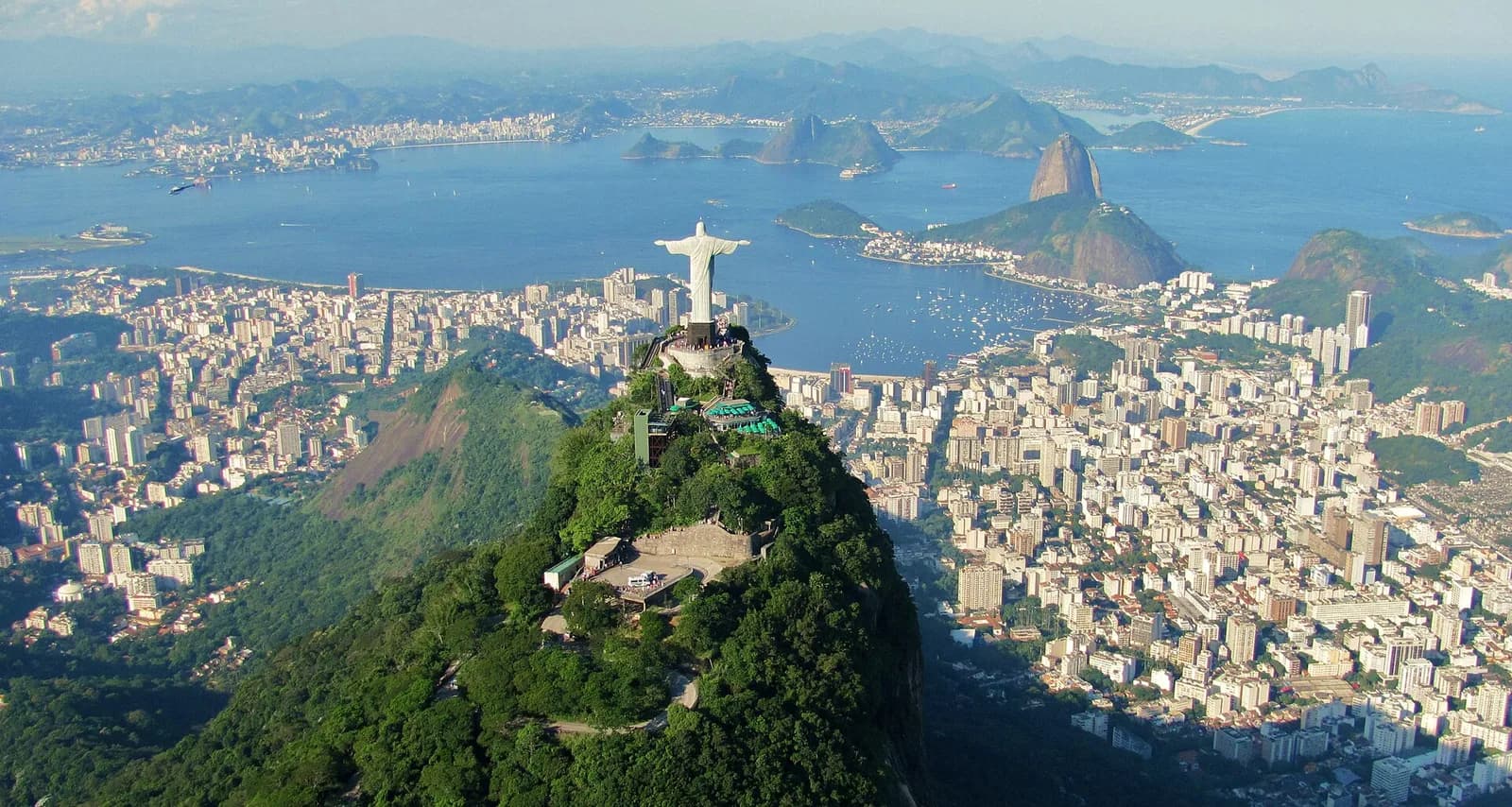 Rio-de-Janeyronun körfəzi və şəhər panoramı