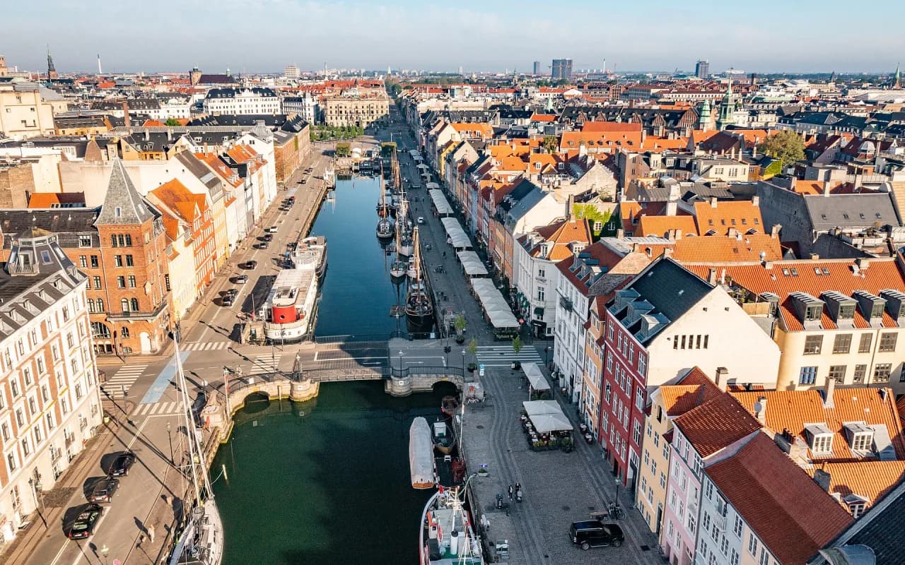 Kopenhagen - Nyhavn limanı