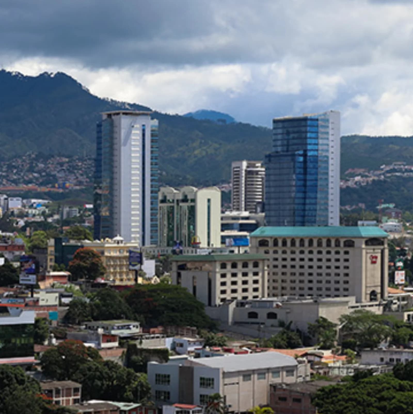 Tequsiqalpa şəhərinin mənzərəsi, Honduras