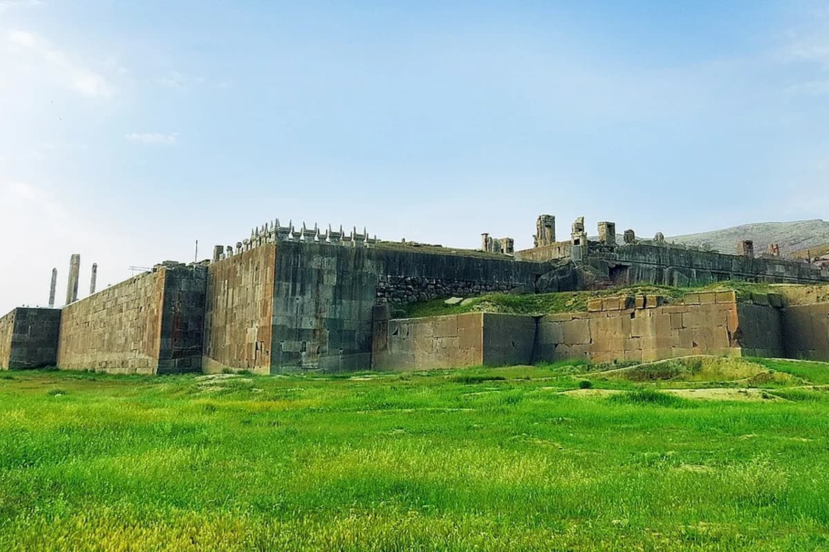 İranda Persepolis xarabalıqları