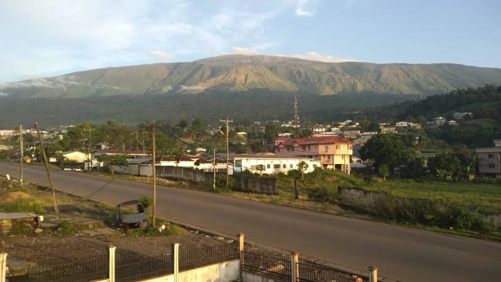 Kamerunda Kamerun dağı