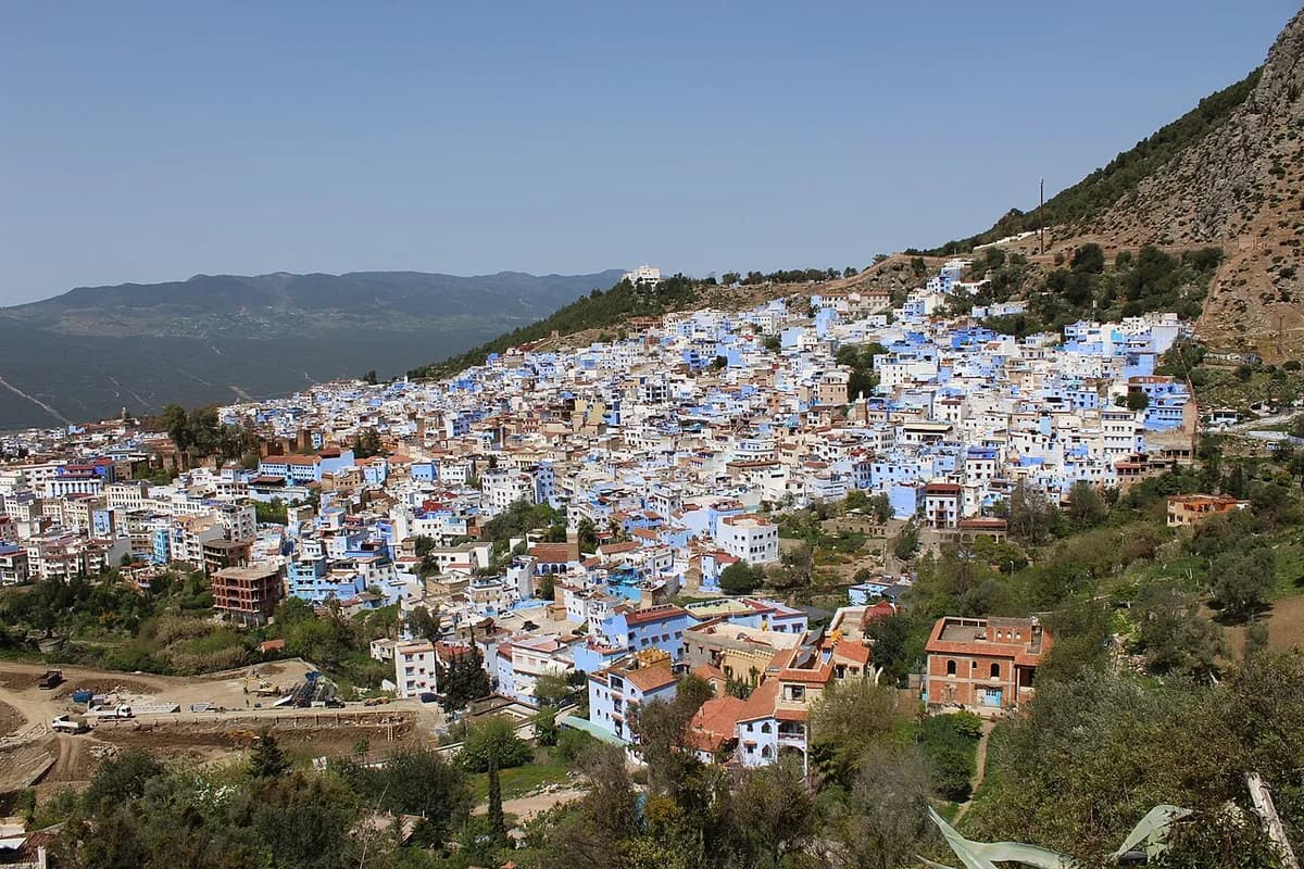 Şefşauendə mavi küçələr