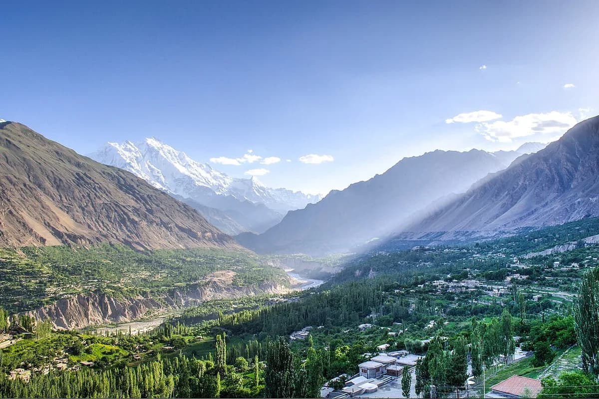 Pakistanda Hunza vadisi