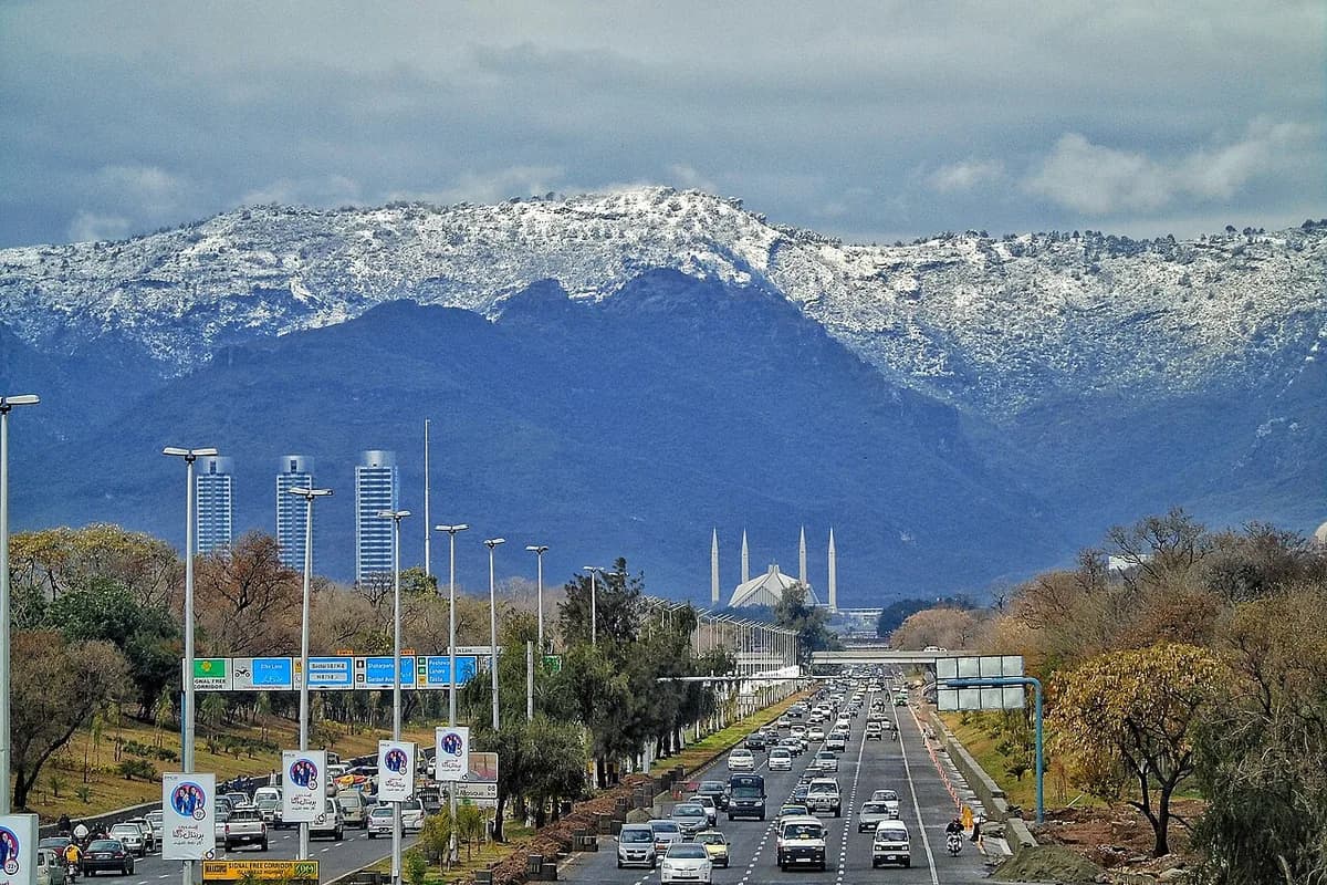 İslamabadda Faisal məscidi