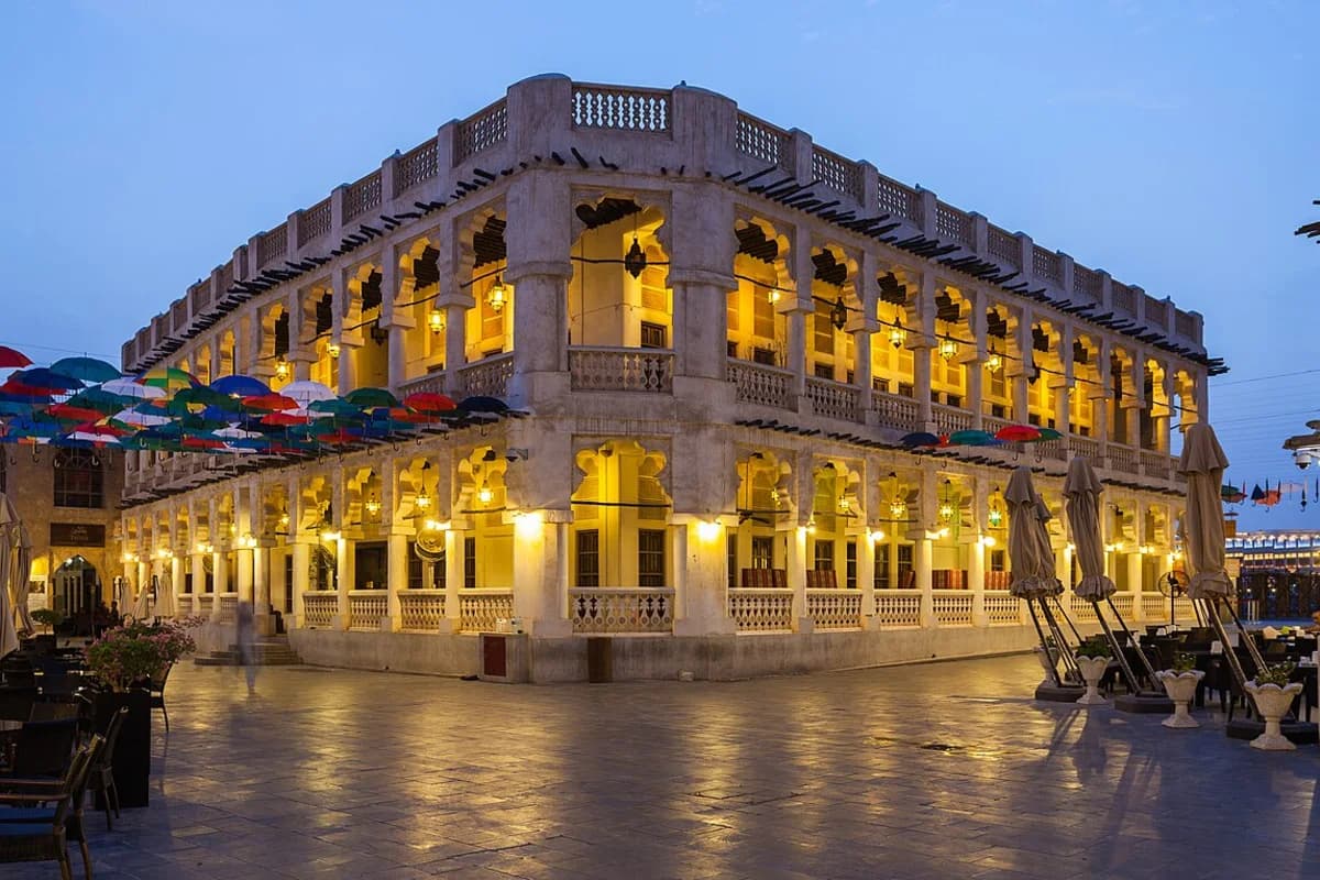 Dohada Souq Waqif bazarı