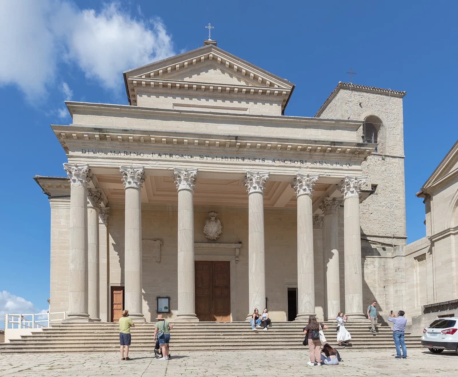 San-Marino şəhərinin tarixi mərkəzi