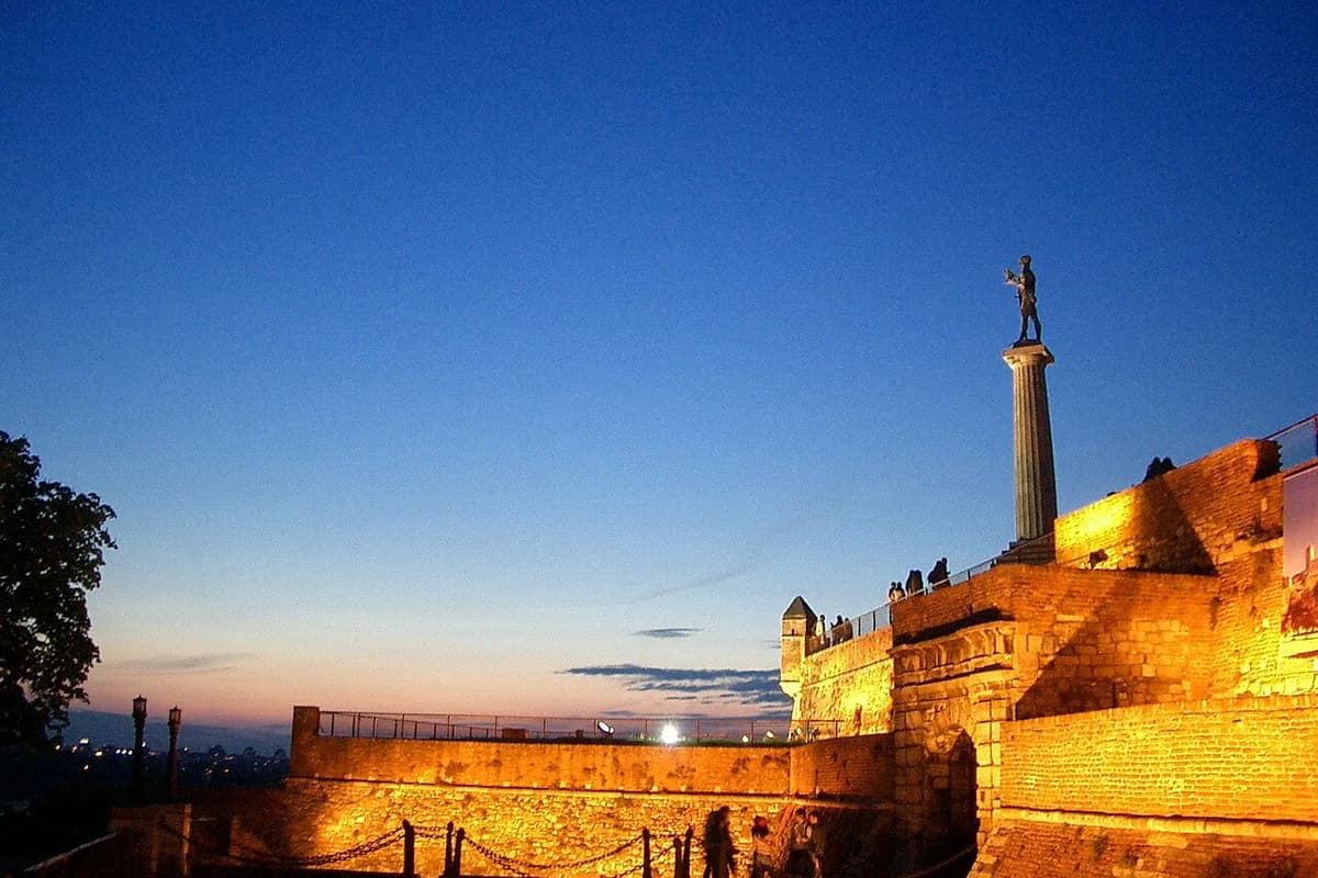 Belqradda Kalemegdan qalası
