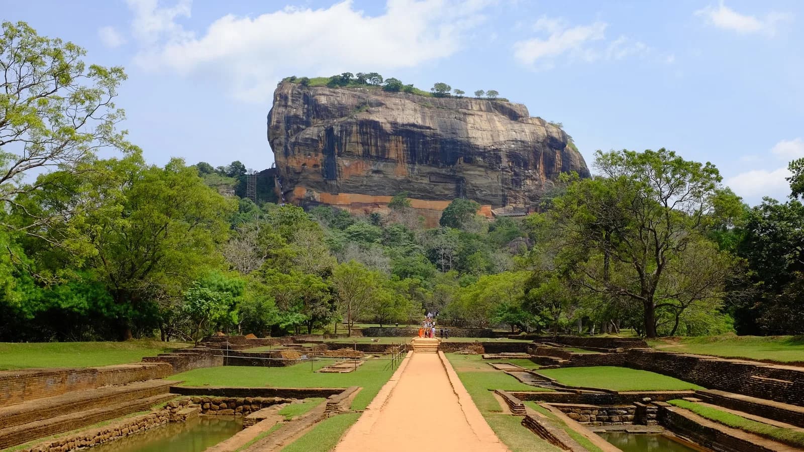 Şri Lankada Sigiriya qayası