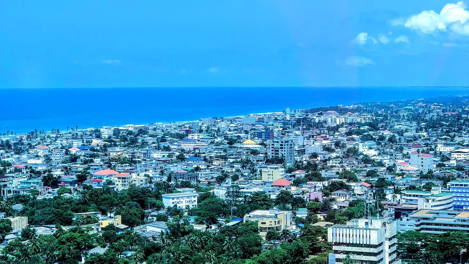 Lome şəhər mənzərəsi