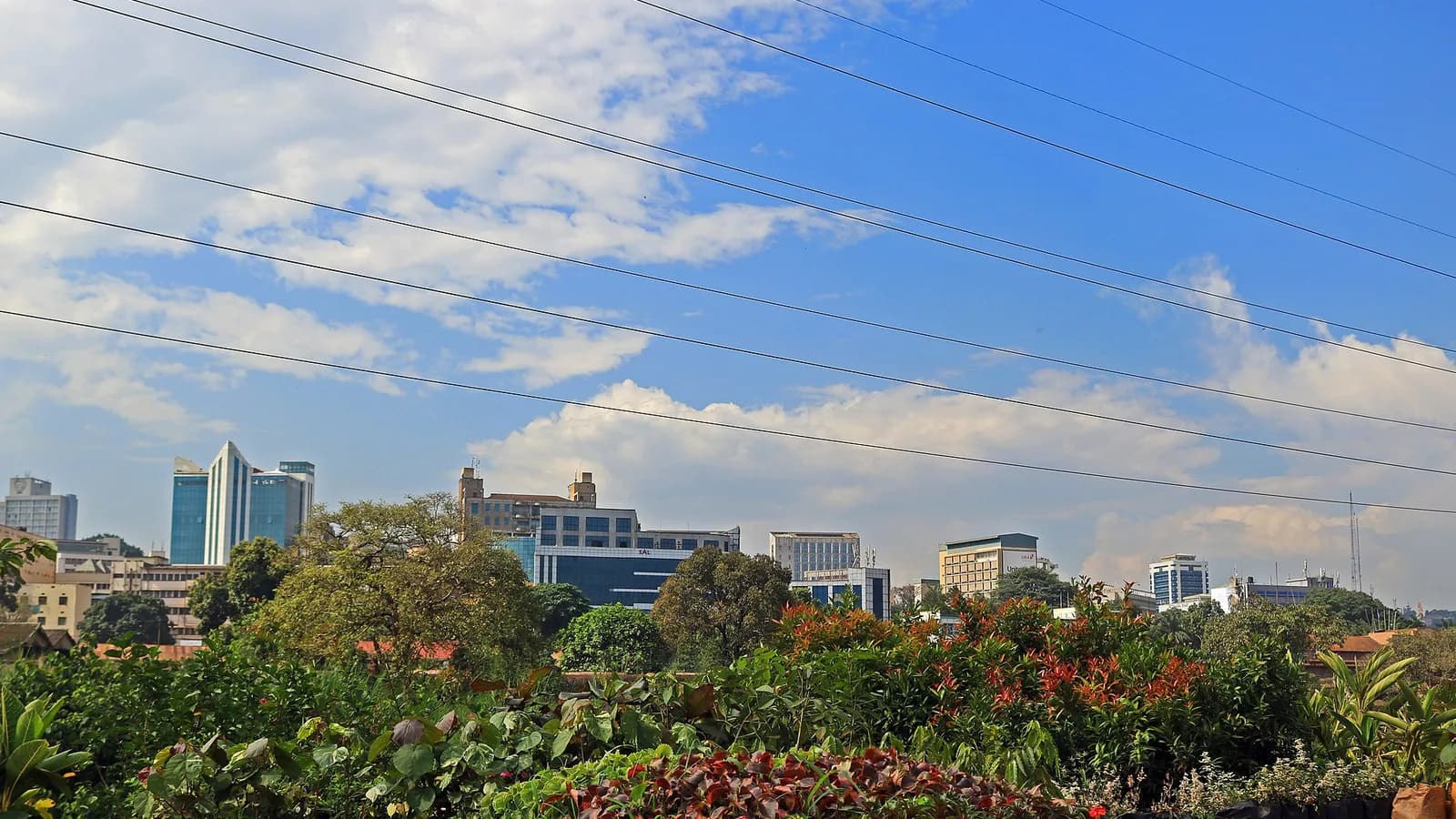 Kampala şəhər mənzərəsi