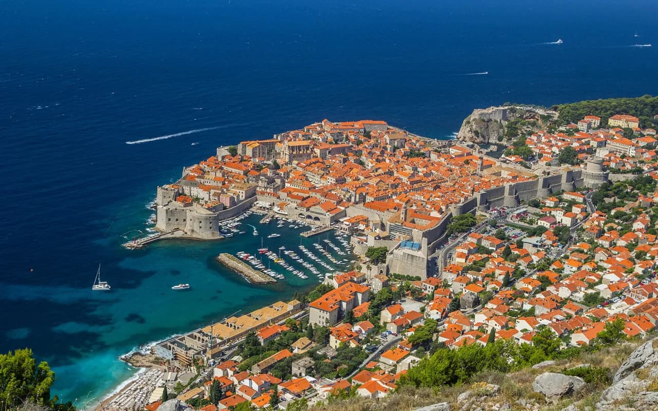 Dubrovnik - qədim şəhər divarları