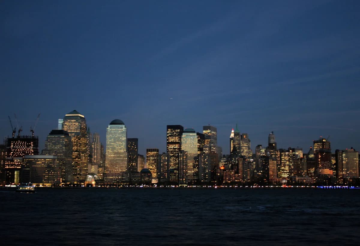Manhattan şəhər panoraması