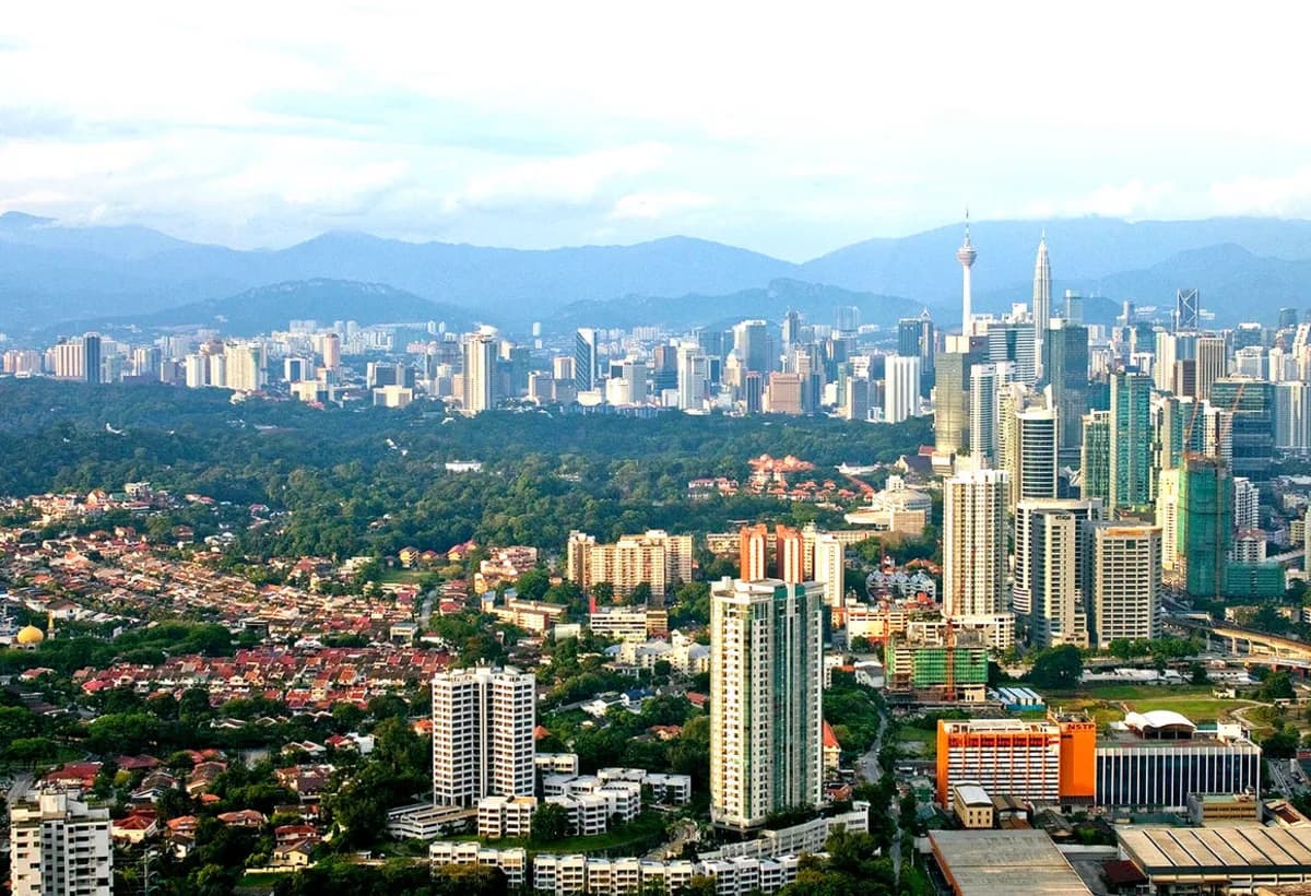 Kuala Lumpur şəhər panoraması