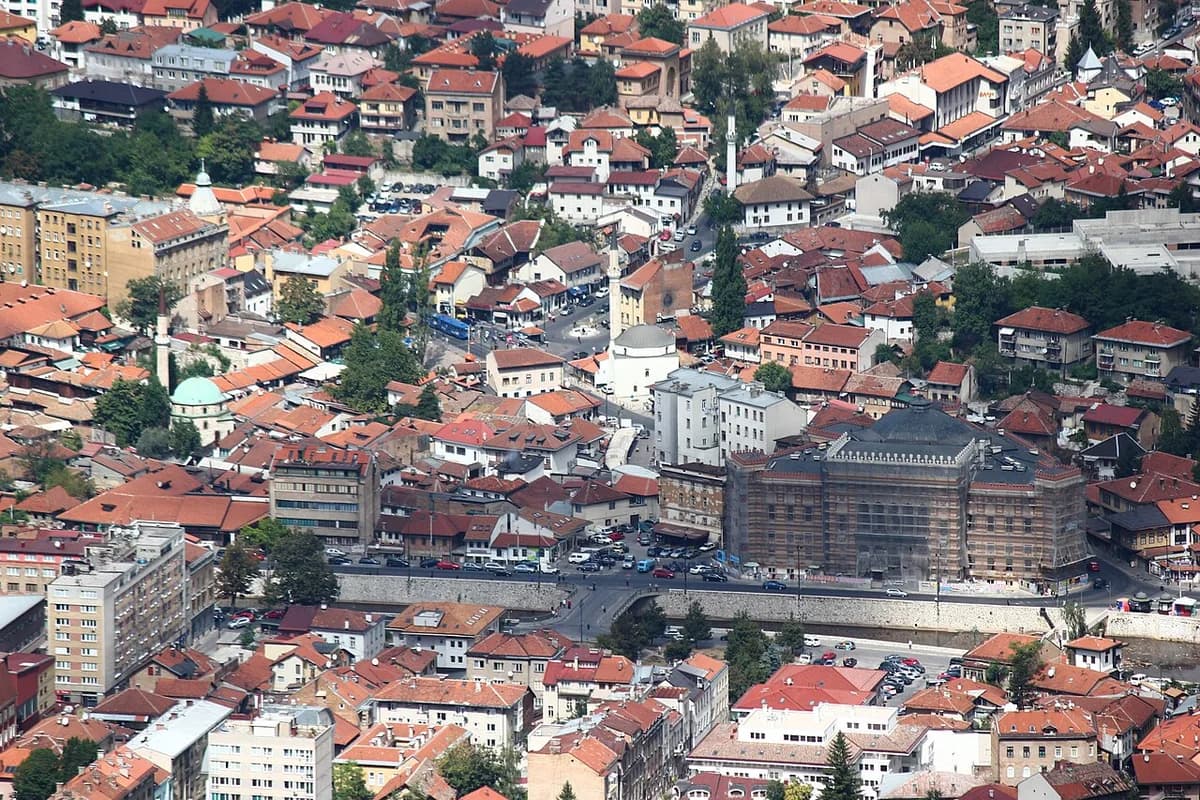 Sarayevo Başçarşı tarixi bazarı
