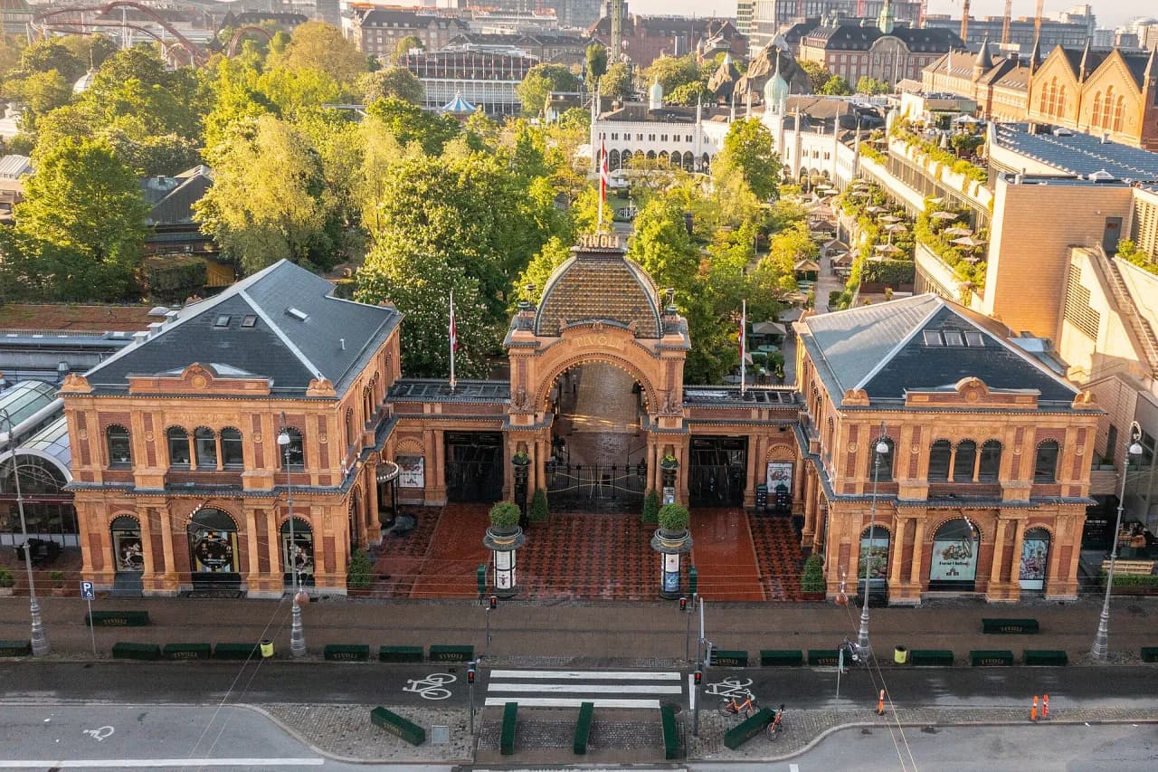 Kopenhagen - Tivoli bağları