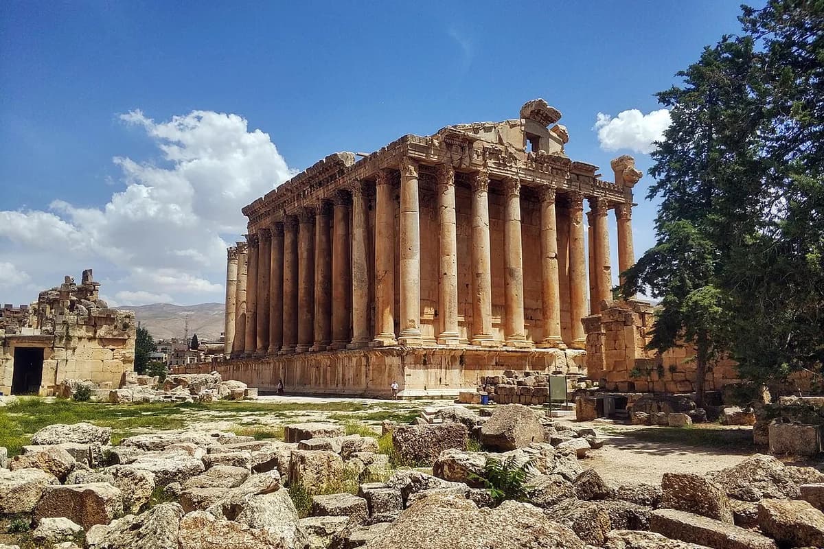 Baalbekdə Roma məbədləri