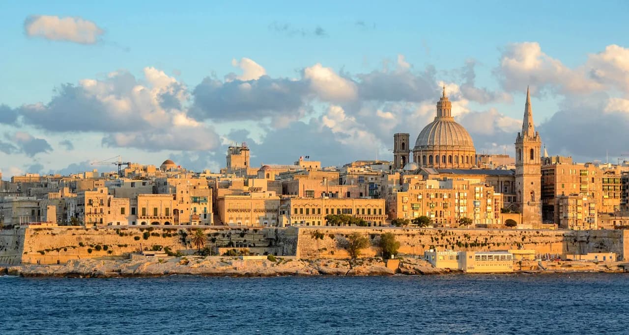 Malta - Mavi mağara