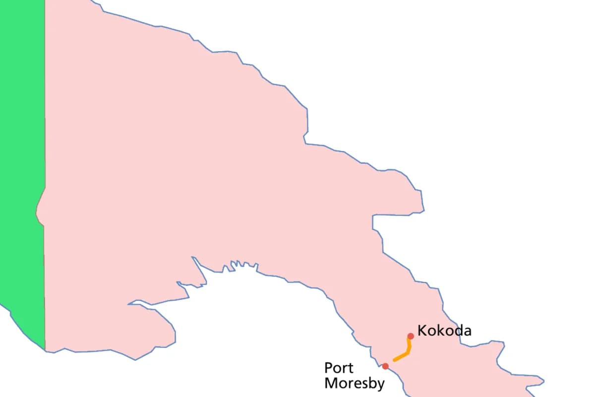 Papua Yeni Qvineyada Kokoda cığırı