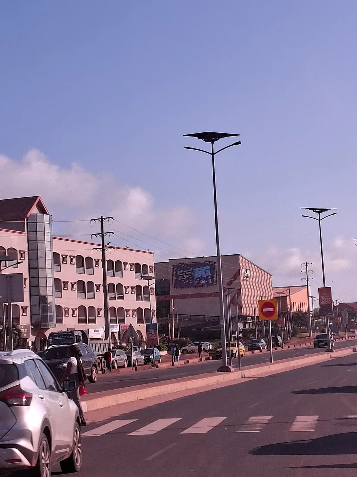 Serekunda şəhərinin mənzərəsi