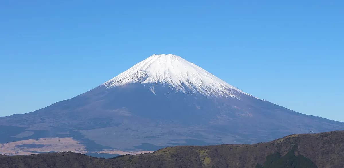 Yaponiyada Fuji dağı