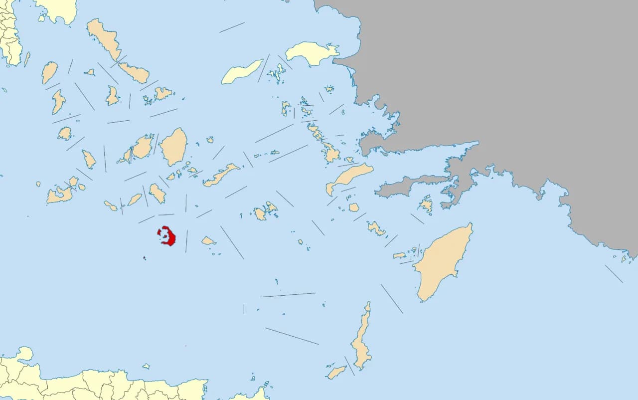 Santorini - Oia qəsəbəsi
